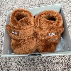 UGG Bixby Furry Infant Booties